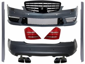 Kit Exterior Complet compatibil cu MERCEDES-Benz S-Class W221 2005-2009 A-Design