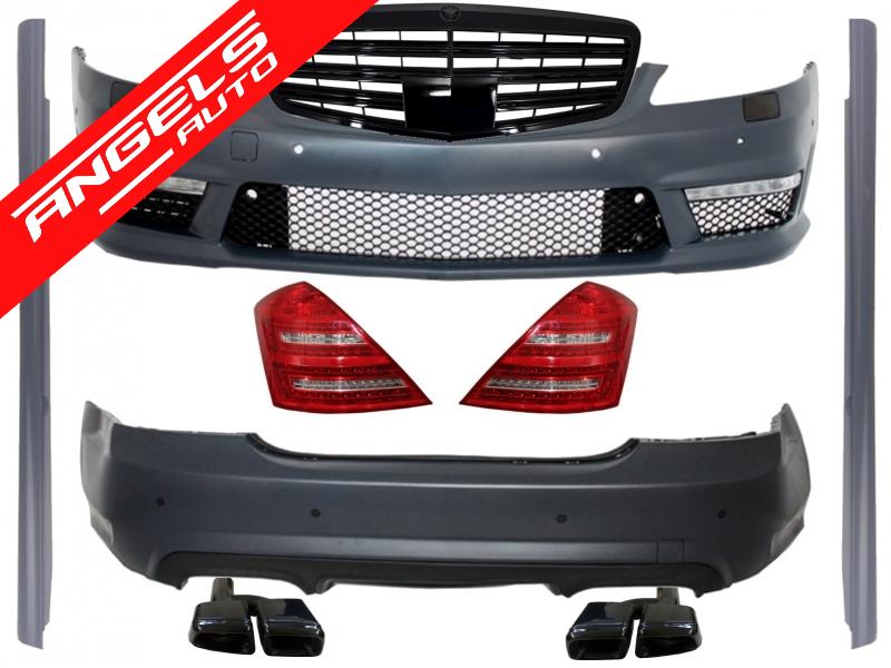 Kit Exterior Complet compatibil cu MERCEDES-Benz S-Class W221 2005-2009 A-Design
