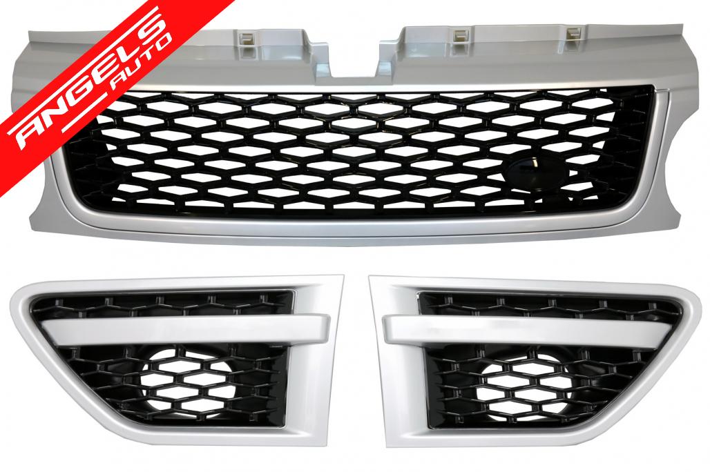 Pachet compatibil cu Range Rover Sport Facelift 05-13 Kit Autobiography cu Faruri - imagine 3