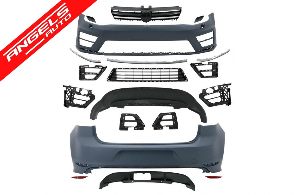 Pachet R compatibil cu VW compatibil cu Golf 7 2012+ Kit R20 R-Look - imagine 6