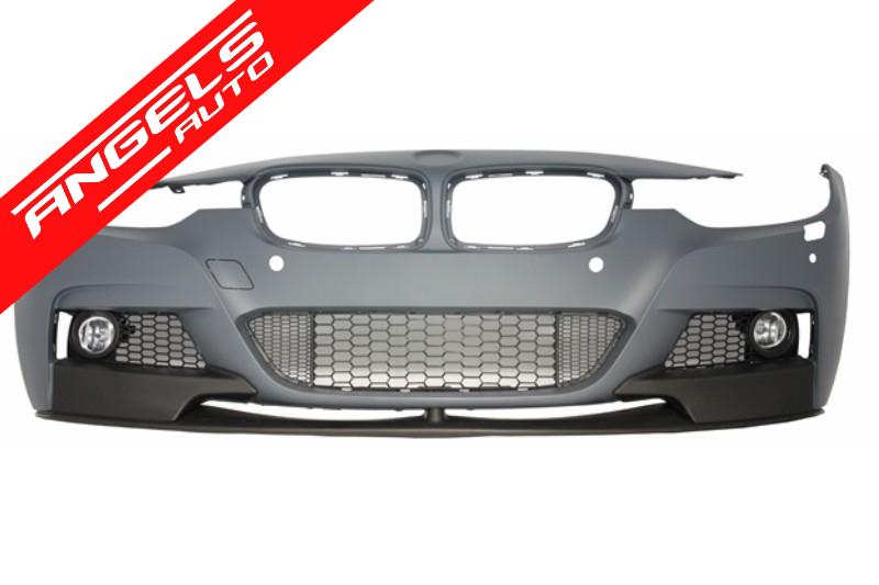 Pachet M compatibil cu BMW Seria 3 F30 2011+ Kit M-Performance cu Tobe M negre - imagine 2