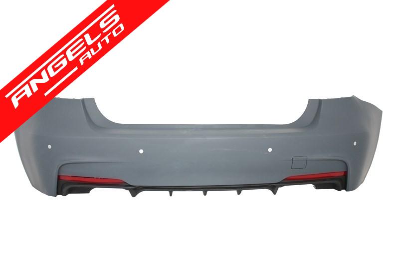 Pachet M compatibil cu BMW Seria 3 F30 2011+ Kit M-Performance cu Tobe M negre - imagine 3