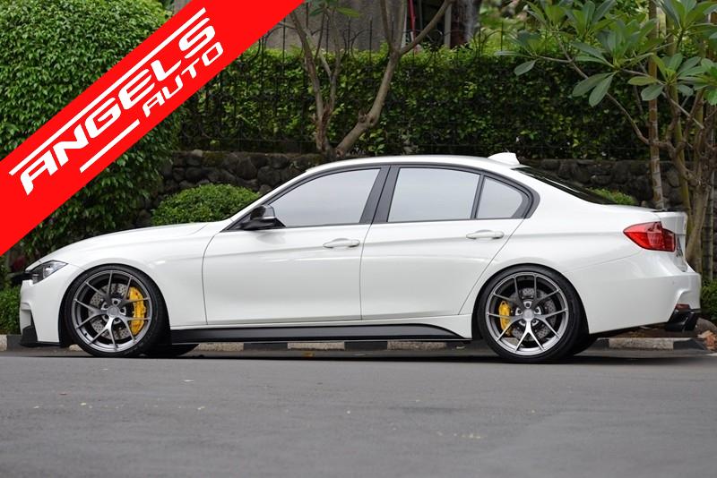 Pachet M compatibil cu BMW Seria 3 F30 2011+ Kit M-Performance cu Tobe M negre - imagine 8