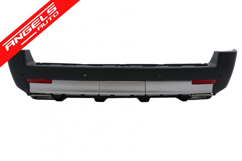 Pachet Complet Autobiography Look compatibil cu Range Rover Vogue L322 (02-12) Negru-Argintiu - imagine 3