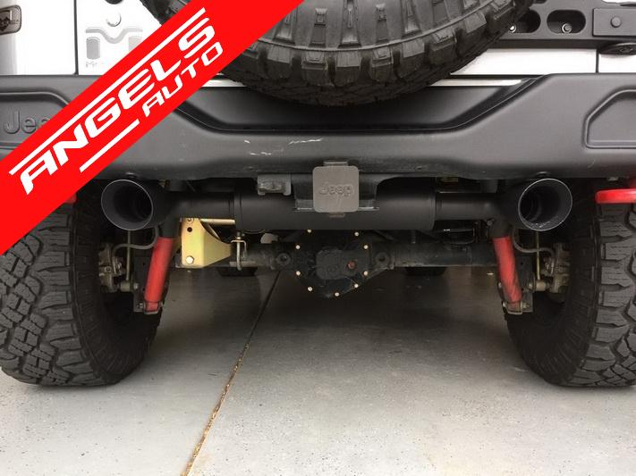 Sistem de evacuare dubla compatibil cu Jeep Wrangler /Rubicon JK (2007-up) - imagine 5