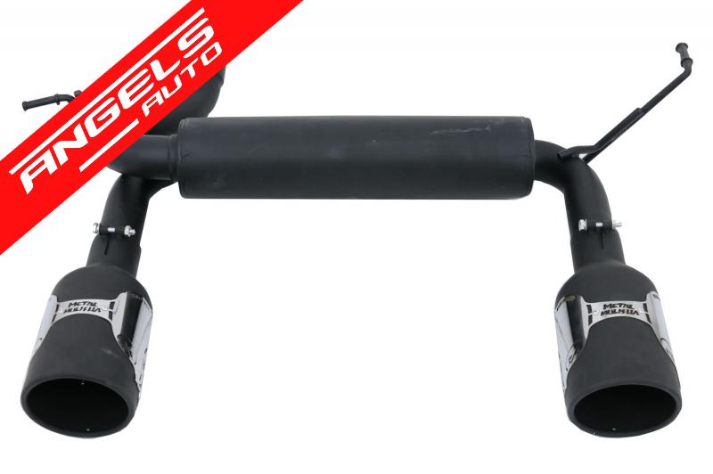 Toba Axle-Back compatibila cu Jeep Wrangler Rubicon JK 2007-2017 Metal Mulisha Look