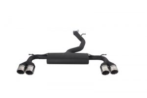 Sistem de evacuare Tobe Tipsuri compatibil cu VW compatibil cu Golf 7 (2013-up) R Design