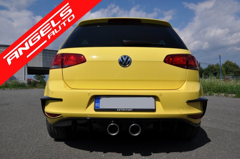 Sistem de evacuare compatibil cu VW compatibil cu Golf 7 VII (2013-2019) R 400 Design - imagine 6