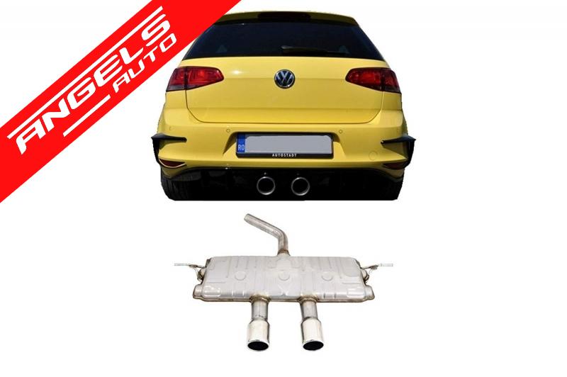 Sistem de evacuare compatibil cu VW compatibil cu Golf 7 VII (2013-2019) R 400 Design - imagine 7