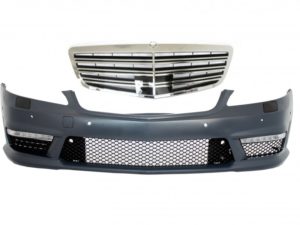Bara Fata AMG compatibila cu Mercedes W221 S-Class S63 S65 05-12 Completa cu Grila