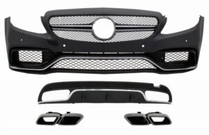 Pachet AMG compatibil cu Mercedes C-Class W205 (2014-up) Kit AMG C63_Design