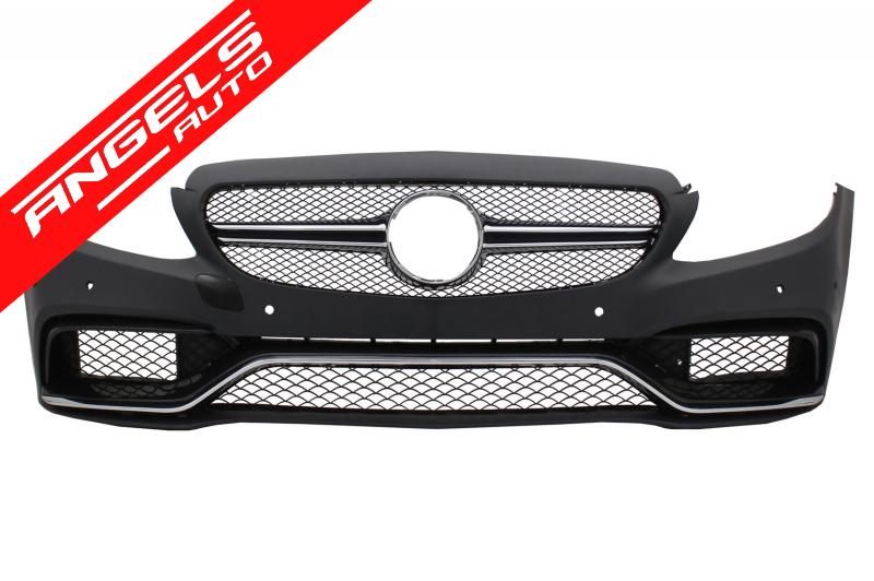 Pachet AMG compatibil cu Mercedes C-Class W205 (2014-up) Kit AMG C63_Design - imagine 2