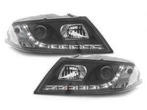 Faruri compatibile cu Skoda Octavia 2 DAYLINE LED 04-09 negru