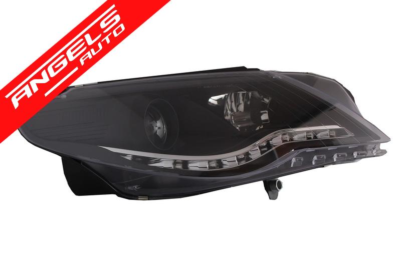 Faruri compatibile cu Passat CC LED Dayline 08-12 Negru DEPO - imagine 2