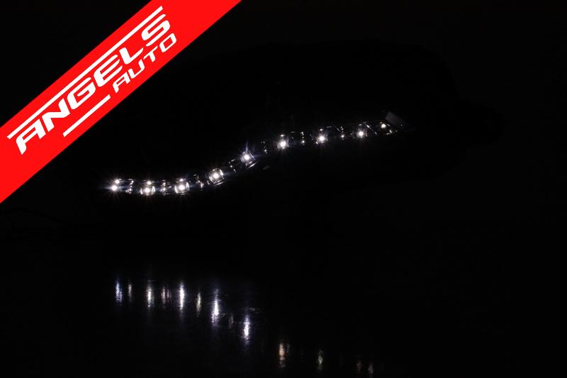Faruri compatibile cu Passat CC LED Dayline 08-12 Negru DEPO - imagine 4