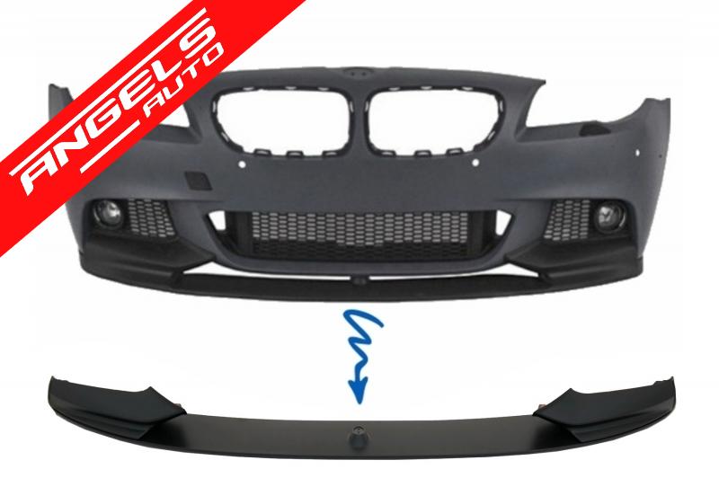 Difuzor de aer cu Prelungire Bara compatibil cu BMW F10 Seria 5 11-14 M-Performance - imagine 5