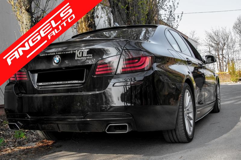 Ornamente Tobe Evacuare compatibile cu BMW 5 Series F10 F11 F18 V8 LCI Design - imagine 7