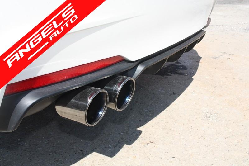 Ornamente Tobe Evacuare compatibile cu BMW 5 E60 F10 M3 M5 M-Power Negre - imagine 5