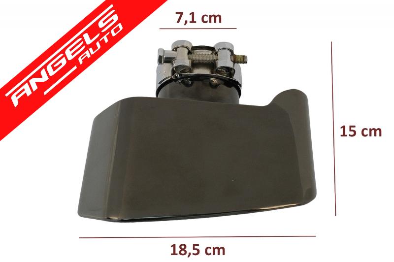 Ornamente Tobe Evacuare compatibile cu BMW 5 Series F10 F11 F18 V8 LCI - imagine 6