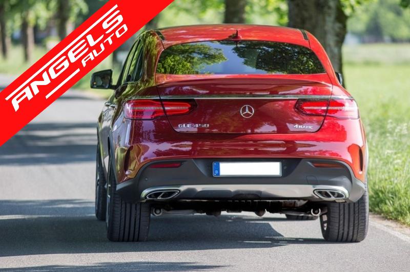 Ornamente pentru sistemul de evacuare compatibile cu Mercedes GLE 450 AMG Sport - imagine 6