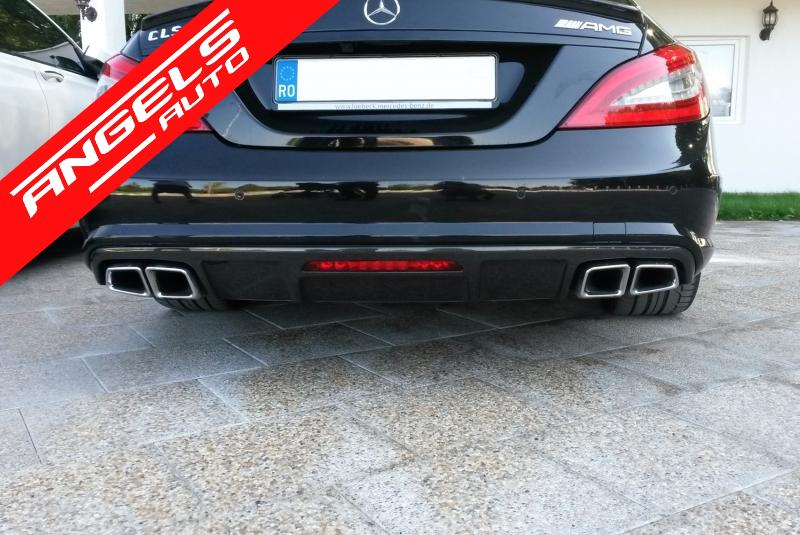 Ornamente tobe Tipsuri compatibile cu Mercedes S-class E-class AMG W221 W212 CLS - imagine 5