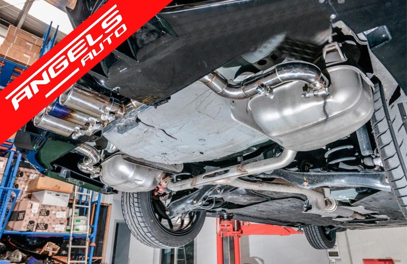 Sistem Evacuare compatibil cu Honda Civic MK10 FC/FK Sedan (2016+) Type R Design - imagine 5