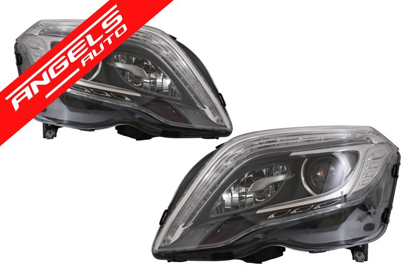 Faruri Facelift compatibile cu Mercedes GLK X204 (2013-2015) Xenon