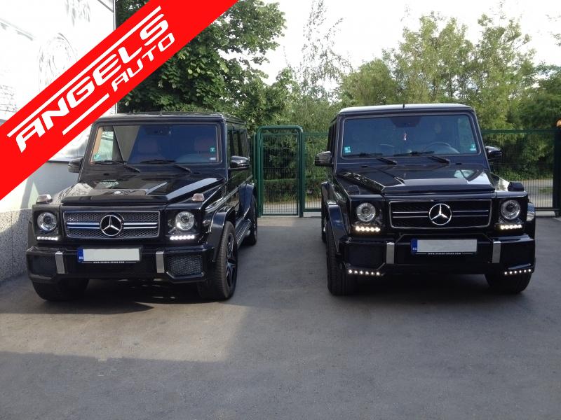 Prelungiri Extensii Aripi compatibile cu Mercedes G-Class W463 (1989-up) AMG Look - imagine 5
