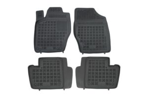 Covorase Presuri Negru Cauciuc compatibile cu Citroen C4 Hatchback 04-10 C4 2011+