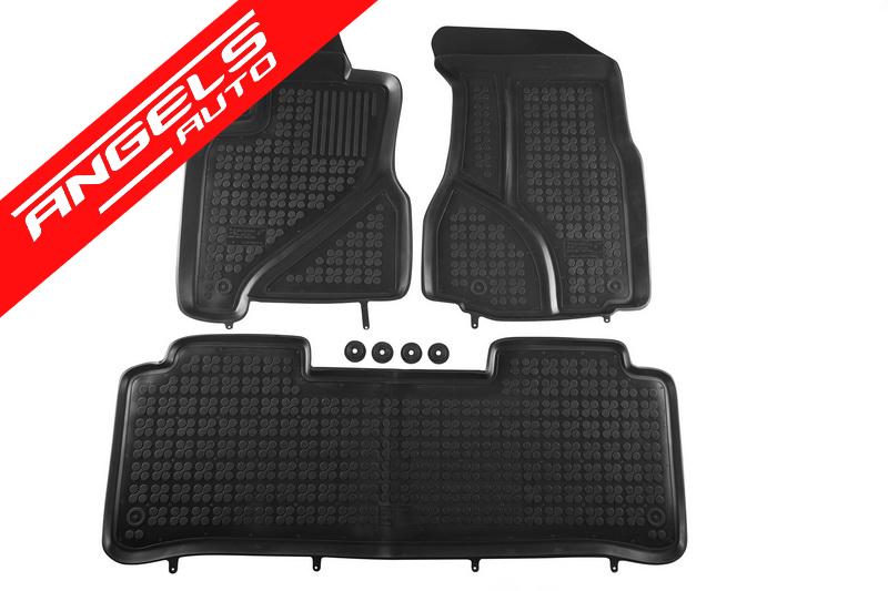 Covorase Presuri Auto Negru din Cauciuc compatibile cu Honda CRV II 2002-2007.