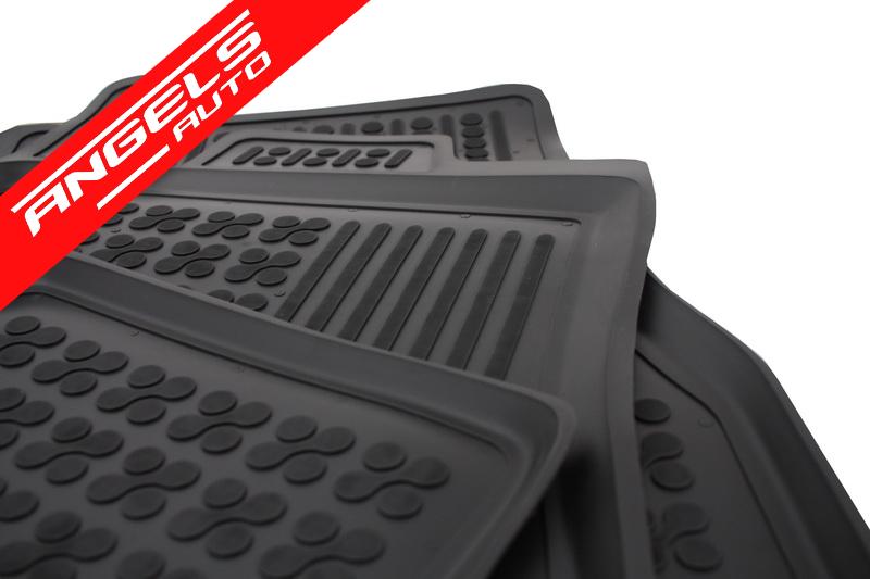 Covorase Presuri Auto Negru Cauciuc compatibile cu Mercedes W169 A-Class 2004-2012. - imagine 6