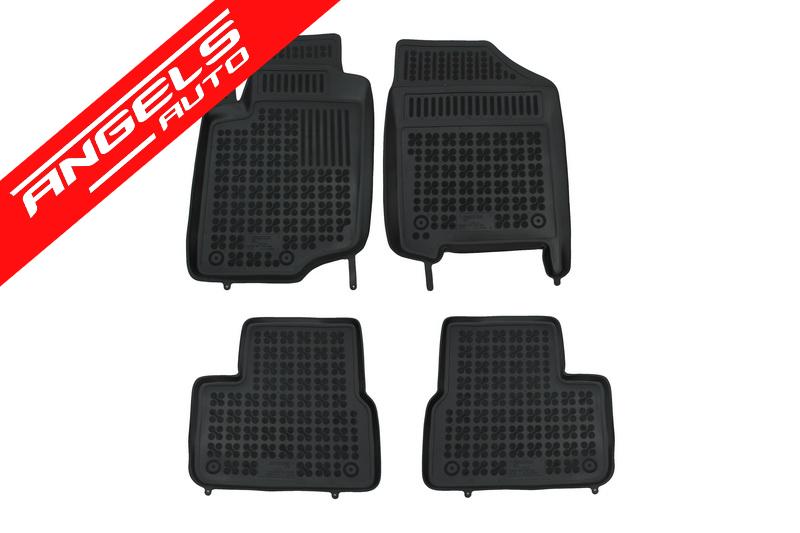 Covorase Presuri Auto Negru din Cauciuc compatibile cu PEUGEOT 207 2006-.