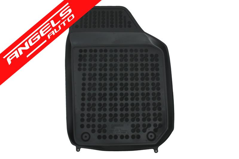 Covorase Presuri Auto Negru din Cauciuc compatibile cu Skoda Fabia II 2007-2014 - imagine 3