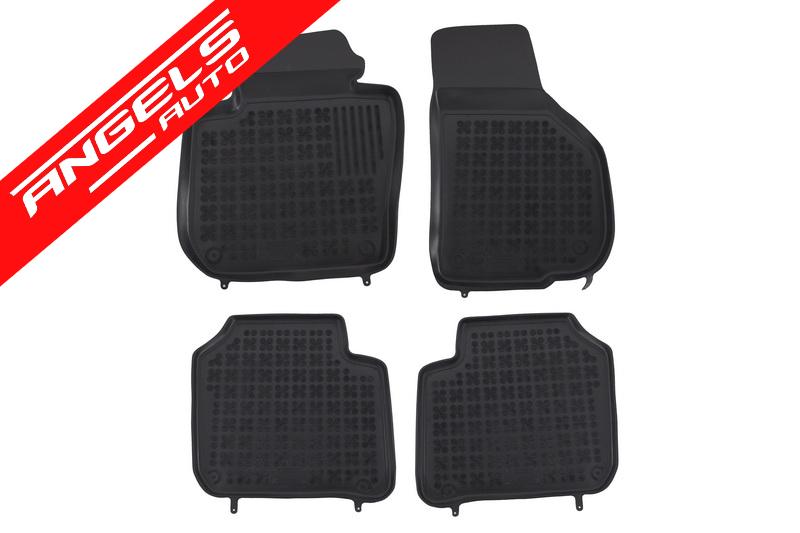 Covorase Presuri Auto Negru Cauciuc compatibile cu Skoda Superb II 2008-2015.