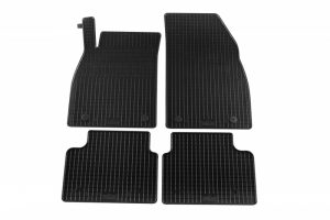 Set 4 covorase auto cauciuc PETEX, negru, compatibil compatibil cu Opel Insignia 2008-2017