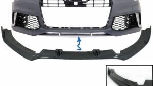 Prelungire Bara Fata compatibila cu Audi A6 C7 4G RS6 Design (2011-2018) Carbon