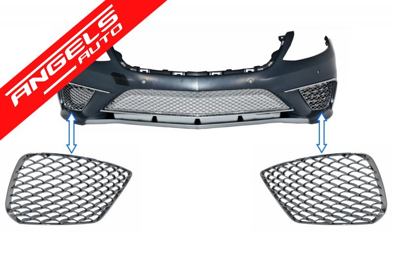Grile Laterale Cromate compatibile cu Mercedes Benz W222 S-Class (2013-up)