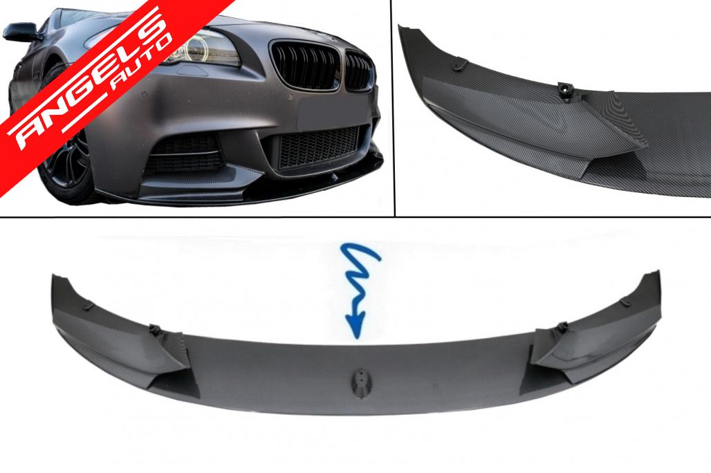 Prelungire Bara Fata Carbon compatibila cu BMW Seria 5 F10 (2011-2014) M-Performance - imagine 6