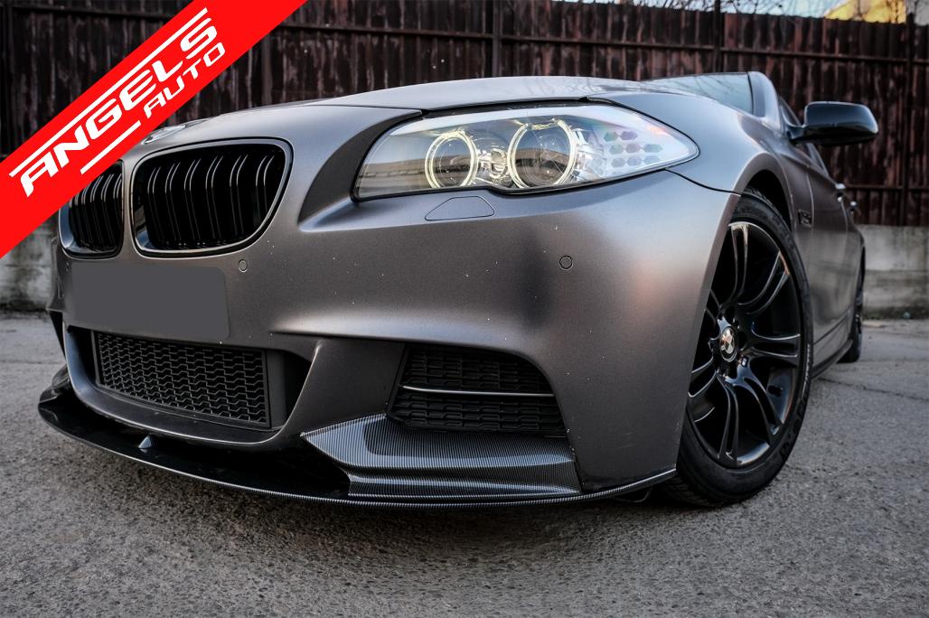 Prelungire Bara Fata Carbon compatibila cu BMW Seria 5 F10 (2011-2014) M-Performance - imagine 7