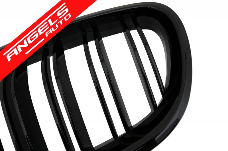 Prelungire Bara Fata cu grile compatibila cu BMW F10 F11 2011-2017 M-Performance - imagine 6