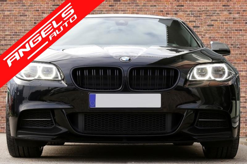 Prelungire Bara Fata compatibila cu BMW F10 F11 2011+ cu Grile M-Performance M550 - imagine 6