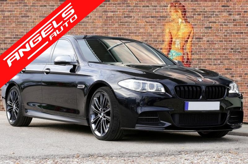 Prelungire Bara Fata compatibila cu BMW F10 F11 2011+ cu Grile M-Performance M550 - imagine 7
