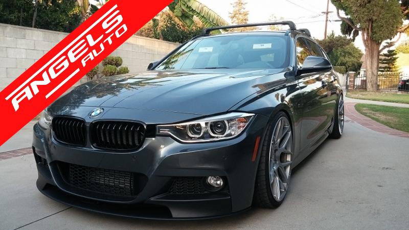 Prelungire Bara Fata compatibila cu BMW Seria 3 F30 F31 (2011-up) M-Performance Look - imagine 8