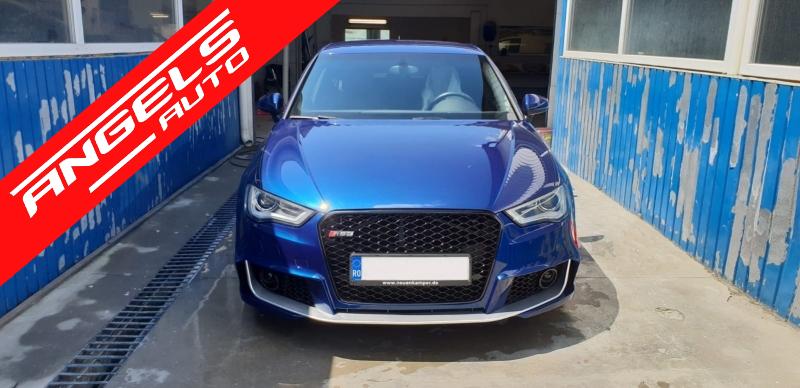 Bara Fata compatibila cu Audi A3 8V (2012-2015) Sedan Convertible RS3 Brilliant Black - imagine 8