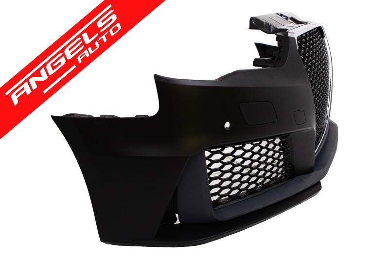 Bara Fata compatibila cu Audi A3 8V (2012-2015) 5D Hatchback Sportback RS3 Crom Black - imagine 2