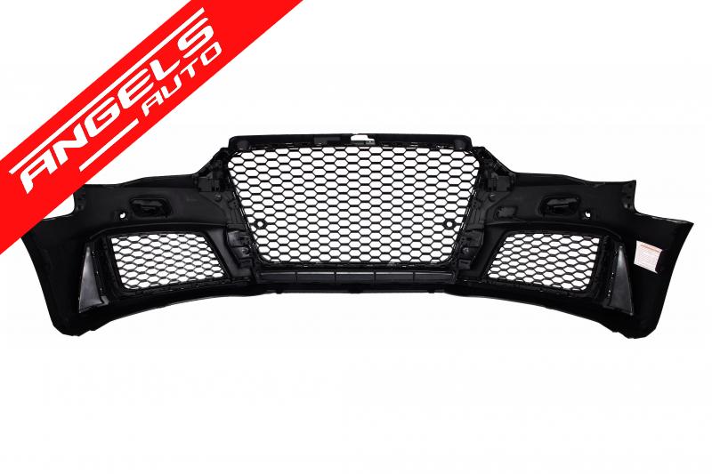 Bara Fata compatibila cu Audi A3 8V (2012-2015) 5D Hatchback Sportback RS3 Crom Black - imagine 5