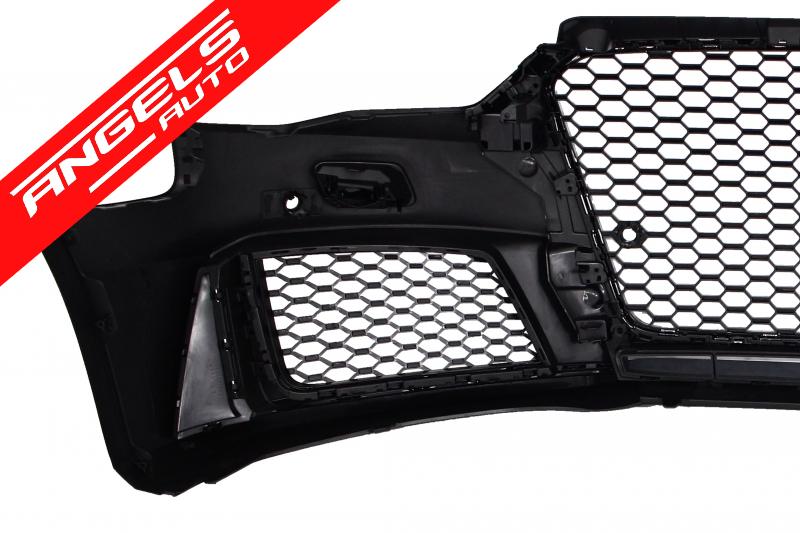 Bara Fata compatibila cu Audi A3 8V (2012-2015) 5D Hatchback Sportback RS3 Crom Black - imagine 6