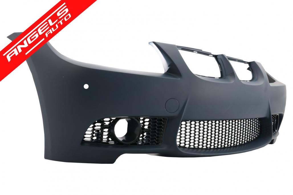 Bara Fata M compatibila cu BMW Seria 3 E90 Sedan E91 (04-08) M3 cu gauri PDC - imagine 4