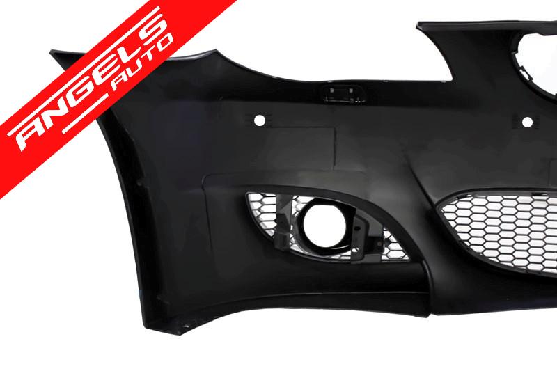 Bara Fata M compatibila cu BMW Seria 5 E60 (2003-2007) M5 PDC 24mm Cu Grile Duble - imagine 4