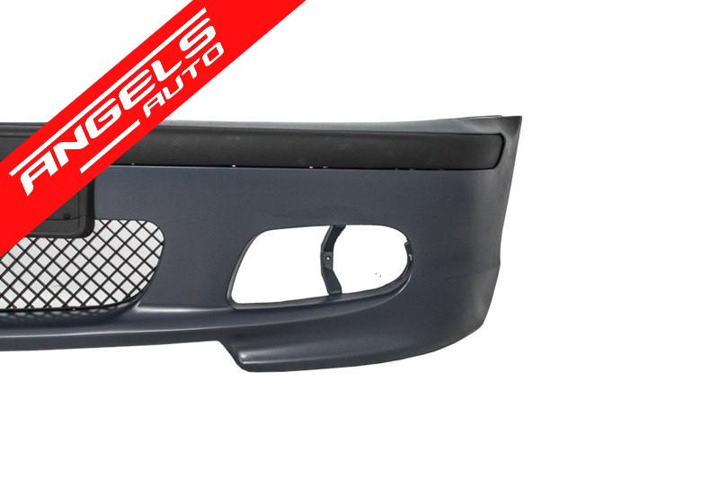 Bara Fata M compatibila cu BMW Seria 3 E46 4D M-technik cu Proiectoare Galbene - imagine 3